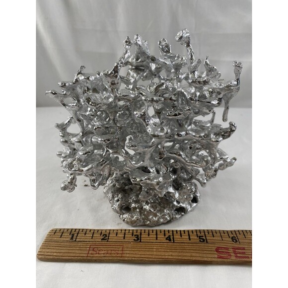 Anthill Art Casting Sculpture Fire Ant Aluminum Casting 6.25” Tall #14 - Picture 3 of 6